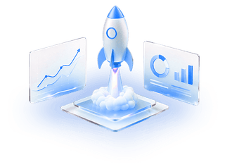 Celebration marking the crypto trading platform's first public launch milestone